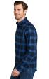 Eddie Bauer Long Sleeve Favorite Flannel Plaid Shirt Thumbnail 2