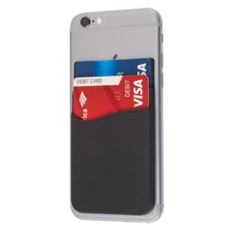 Dual Pocket Silicone Phone Wallets 2