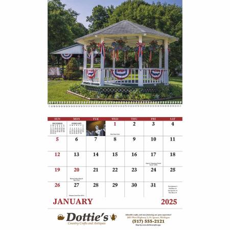 Celebrate America - Spiral Calendars 3