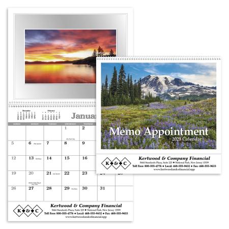 Memo Appointment with Picture Calendars 2