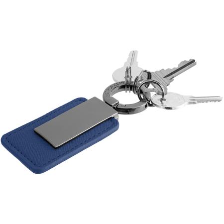 Leatherette Carabiner Clip Key Tag 1