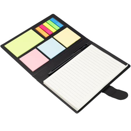 Taylor Padfolio With Sticky Notes & Flags 1