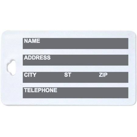 Rectangular Luggage Tags 1