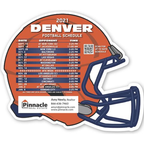 Custom Cleveland Browns Football Schedule Magnets, Free Samples