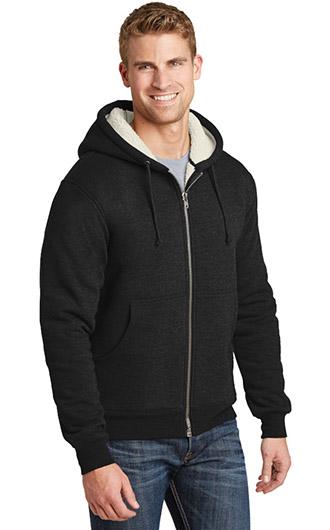 CornerStone Heavyweight Sherpa-Lined Hooded Fleece Jacket 3