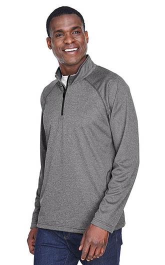 Devon & Jones Men's Stretch Tech-Shell Compass Quarter Zip 3