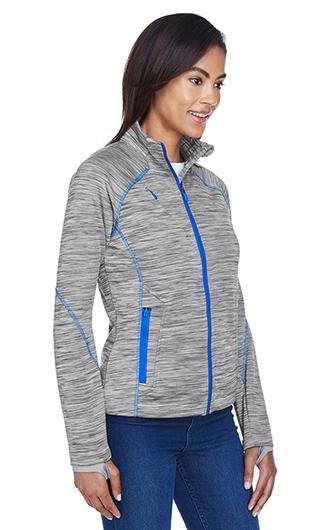 North End Women's Flux Melange Bonded Fleece Jackets 2