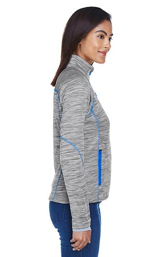 North End Women's Flux Melange Bonded Fleece Jackets 3