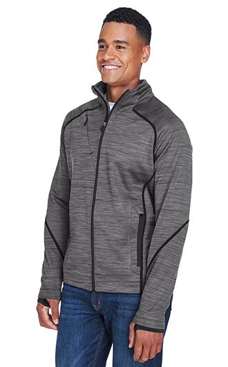 North End Mens' Flux Melange Bonded Fleece Jackets 2