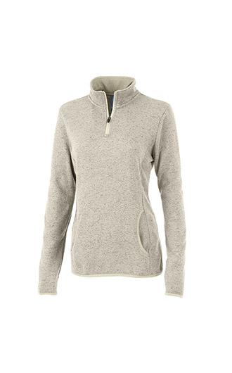 Women's Heathered Fleece Pullover 2