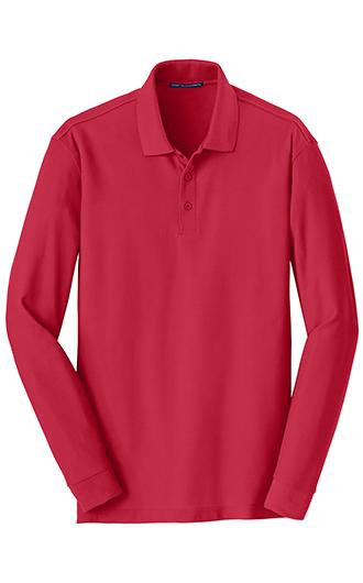 Port Authority Long Sleeve Core Classic Pique Polo 4