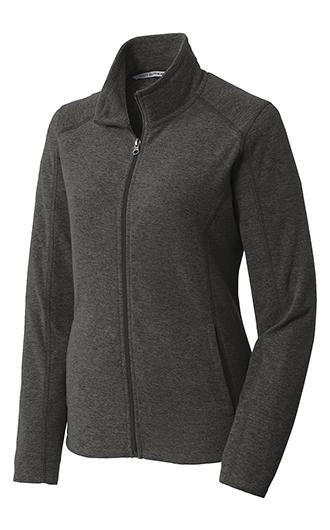 Port Authority Women's Heather Microfleece Full Zip Jackets 4