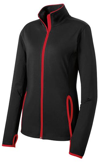 Sport-Tek Women's Sport-Wick Stretch Contrast Full Zip 4