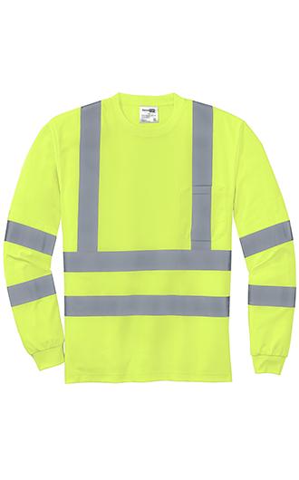 ANSI 107 Class 3 Long Sleeve Snag-Resistant Reflective T-shirts 3