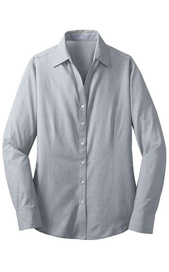 Port Authority Women's Crosshatch Easy Care Shirts 4