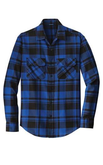 Port Authority Plaid Flannel Shirt 3