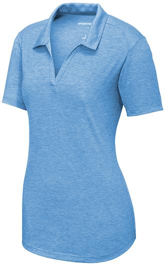 Sport-Tek Women's PosiCharge Tri-Blend Wicking Polo 3