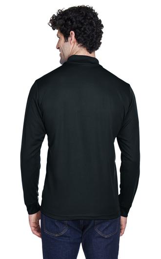 Core 365 Men's Pinnacle Performance Long-Sleeve Pique Polo 1