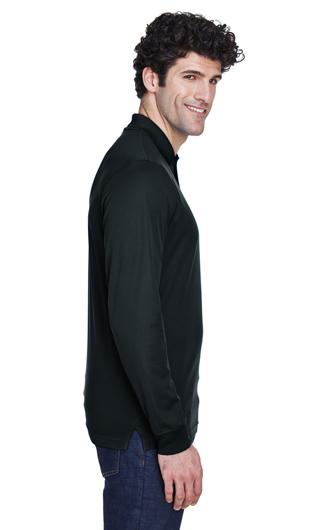 Core 365 Men's Pinnacle Performance Long-Sleeve Pique Polo 3