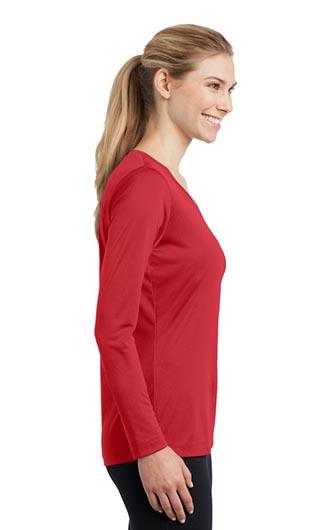 Sport-Tek Ladies Long Sleeve PosiCharge Competitor V-N 3