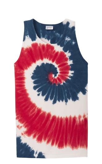 Port & Company Tie-Dye Tank Tops 4