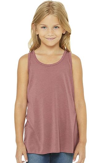 BELLA  CANVAS - Youth Flowy Racerback Tank Tops 4