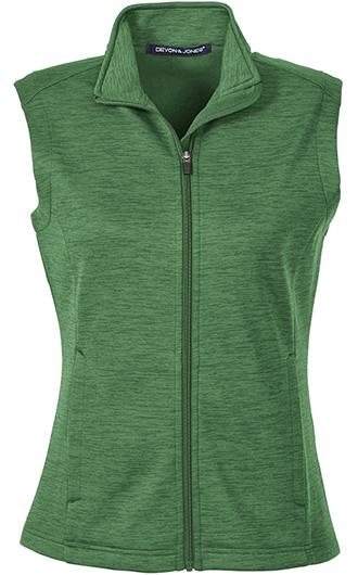 Devon & Jones Ladies'  Newbury Melange Fleece Vests 3