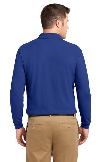 Port Authority Long Sleeve Silk Touch Polo 1