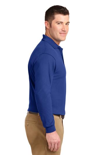 Port Authority Long Sleeve Silk Touch Polo 2