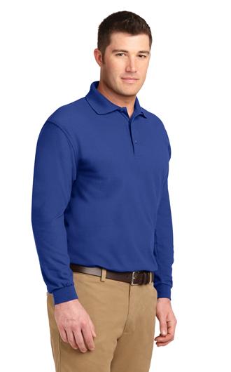 Port Authority Long Sleeve Silk Touch Polo 3