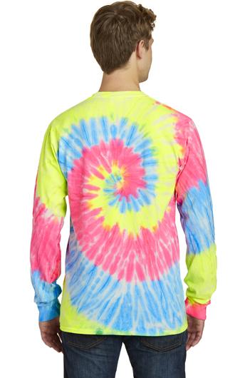 Port & Company Tie-Dye Long Sleeve T-shirts 1