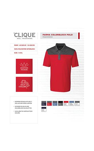 Men's Parma Colorblock Polo 1