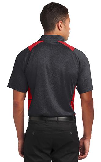 Sport-Tek Heather Colorblock Contender Polo 2