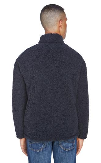 J America Adult Epic Sherpa Quarter Zip 1