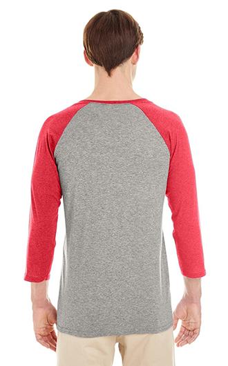 Jerzees Adult TRI-BLEND Baseball Raglan 2