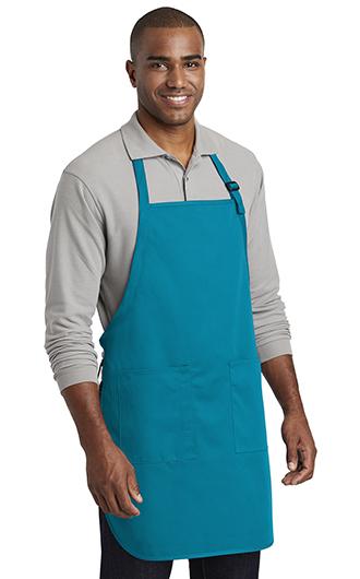 Port Authority Full-Length Two-Pocket Bib Apron 1