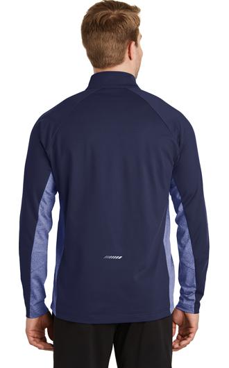 Sport-Tek Sport-Wick Stretch Contrast 1/2-Zip Pullover 1