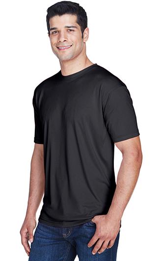 UltraClub Men's Cool & Dry Sport Performance Interlock T-Sh 2