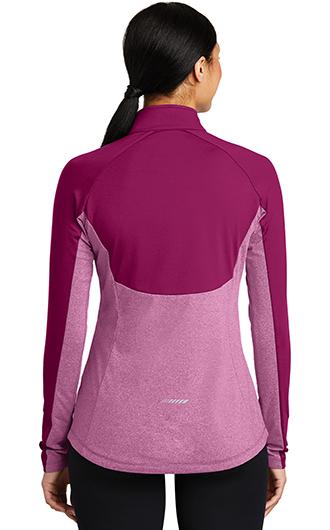 Sport-Tek Ladies Sport-Wick Stretch Contrast 1/2-Zip Pullover 2