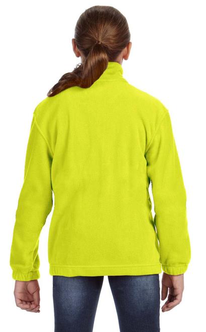 Harriton Youth 8 oz. Full-Zip Fleece 1