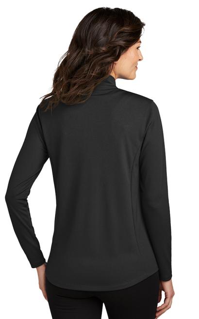 Port Authority Ladies Dry Zone UV Micro-Mesh 1/4-Zip 2