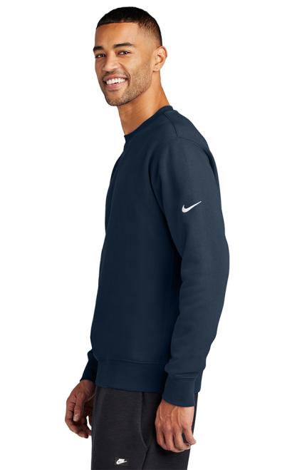 Nike Club Fleece Sleeve Swoosh Crew 1