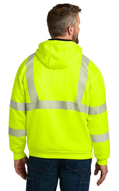 Carhartt ANSI 107 Class 3 Lined Full-Zip Sweatshirt 2