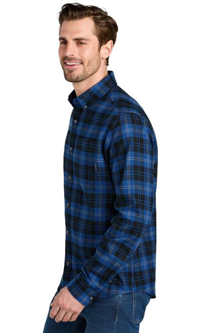 Eddie Bauer Long Sleeve Favorite Flannel Plaid Shirt 2