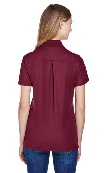 Devon & Jones CrownLux Performance Ladies' Plaited Polo 1