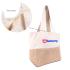 Cotton Canvas Tote Bag with Jute Gusset Thumbnail 2