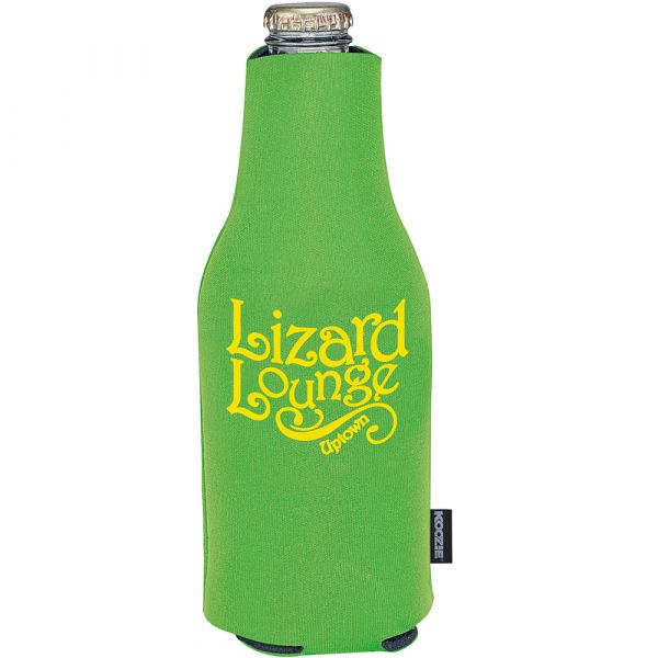 Custom Imprinted Koozie Zip-Up Bottle Kooler