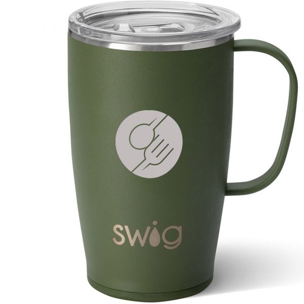18 Oz Swig Life Stainless Steel Travel Mug