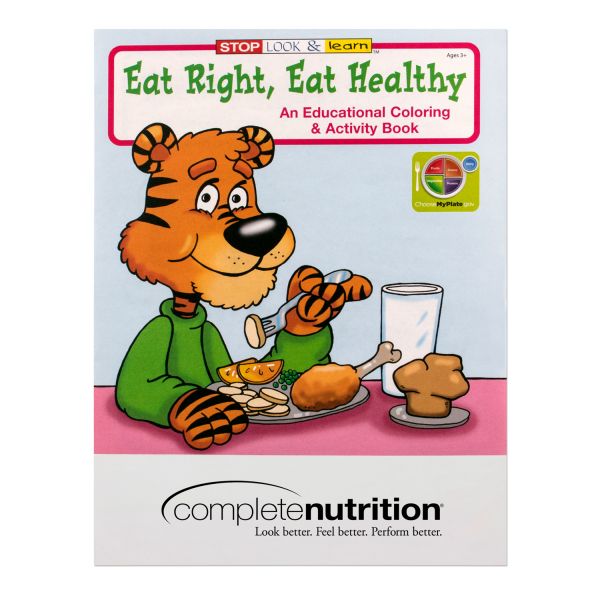 Eat Right Eat Healthy Coloring Book