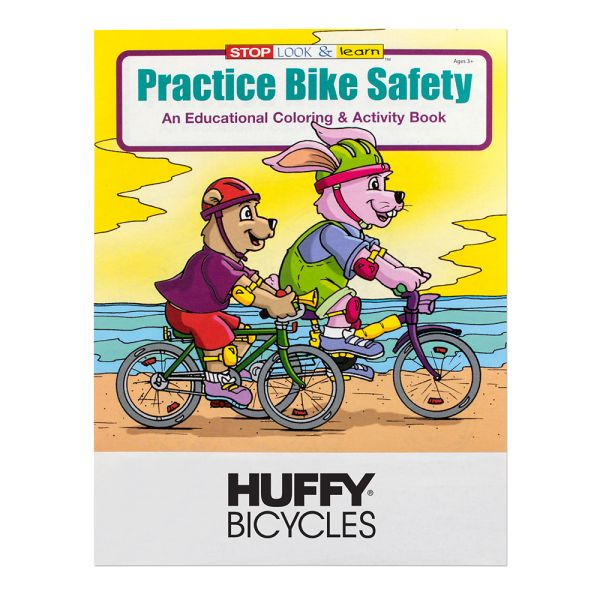 Practice Bike Safety Coloring Book